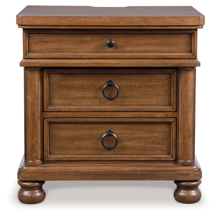 Rowlenstown - Three Drawer Night Stand