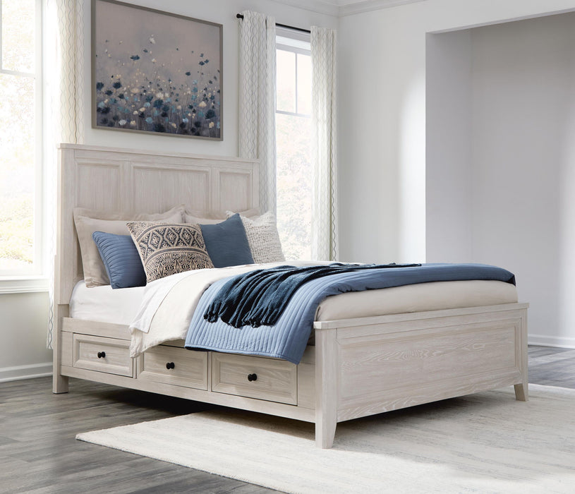 Darbonton - Panel Storage Bed