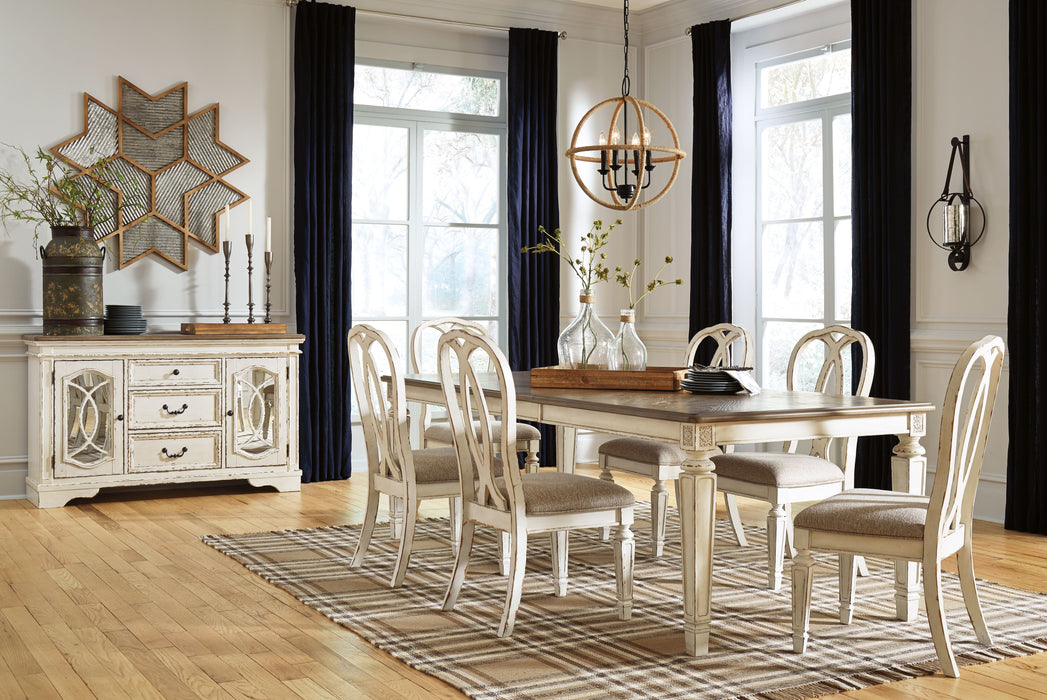 Realyn - Rectangular Dining Table Set