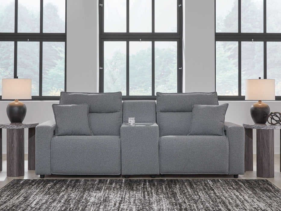 Modmax - Salt And Pepper - Reclining Sectional