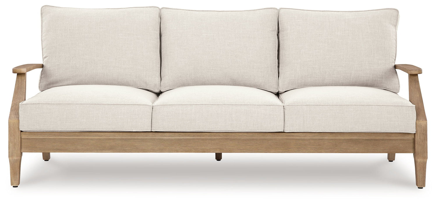 Carter Hall - Sofa With Cushion - Beige
