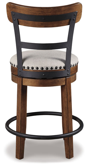 Valebeck - Full Back Swivel Stool