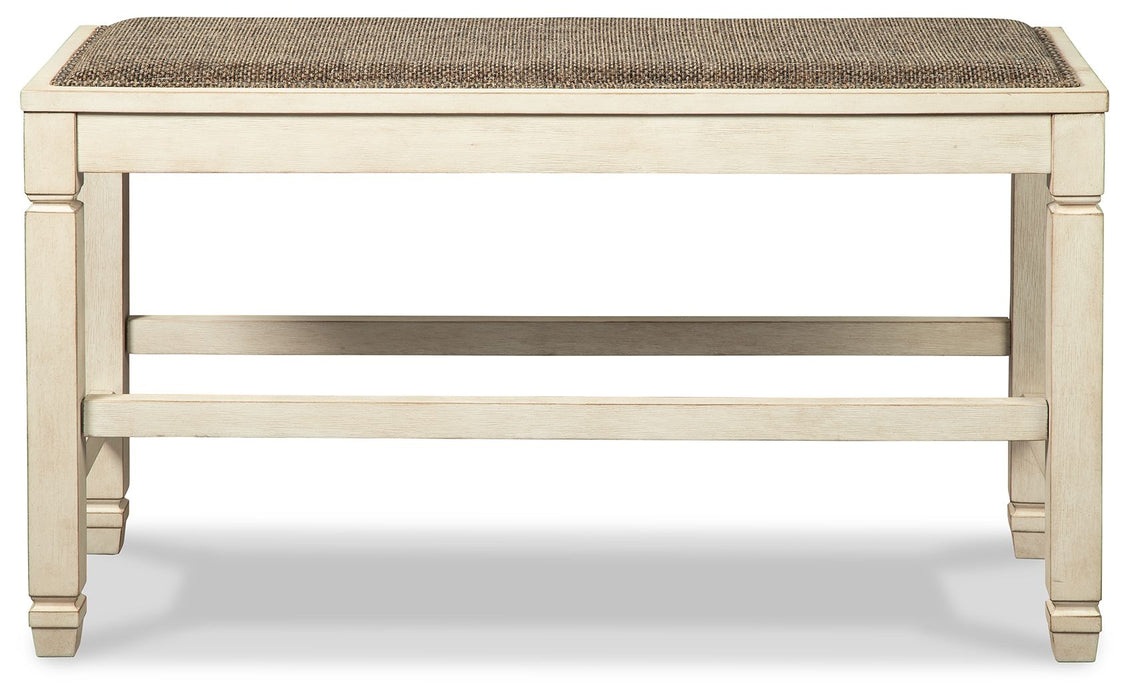 Bolanburg - Beige - Dbl Counter Uph Bench