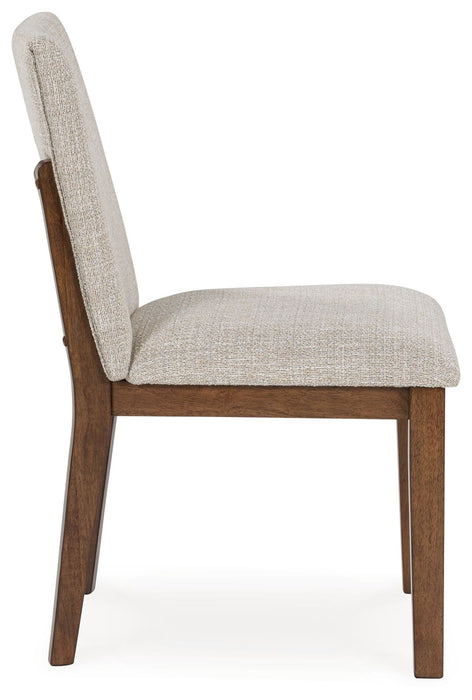 Kraeburn - Beige / Brown - Dining Upholstered Side Chair (Set of 2)