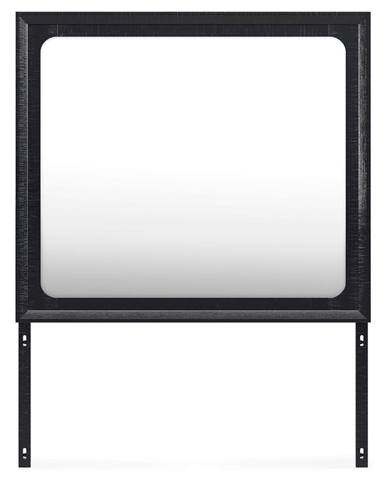Londer - Black - Bedroom Mirror