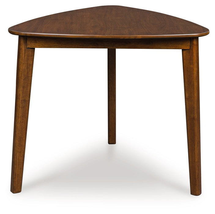 Tameride - Triangle Dining Room Table - Brown