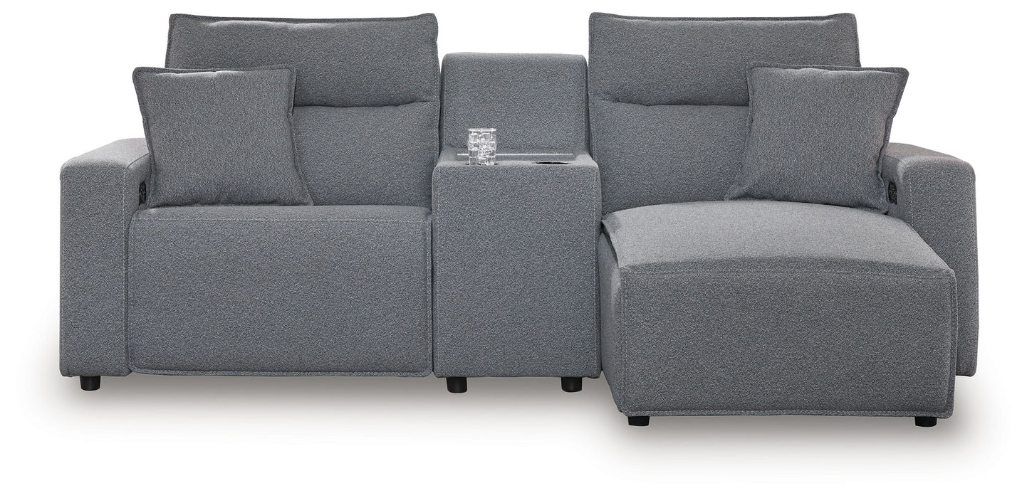 Modmax - Salt And Pepper - Reclining Sectional