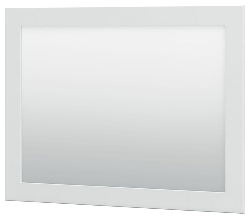 Bostwick Shoals - White - Bedroom Mirror
