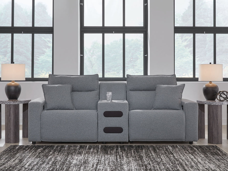 Modmax - Salt And Pepper - Reclining Sectional