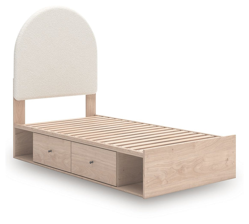 Arloster - Upholstered Panel Bed